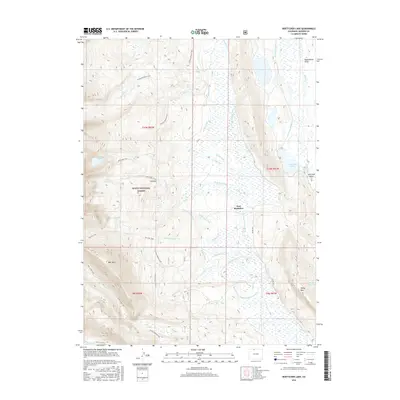 2016 Map of Boettcher Lake, 2016 Print