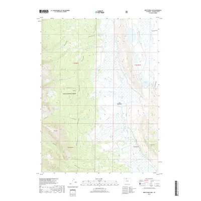 2019 Map of Boettcher Lake, 2019 Print