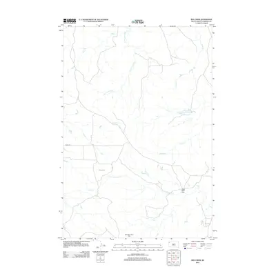 2012 Map of Bog Creek, 2012 Print