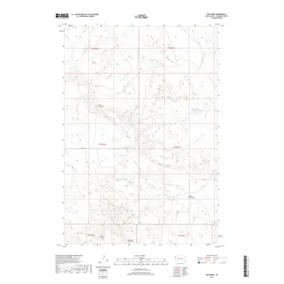2017 Map of Bog Creek, 2017 Print
