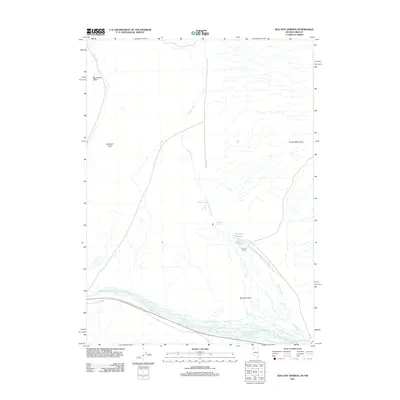 2011 Map of Bog Hot Springs, 2011 Print
