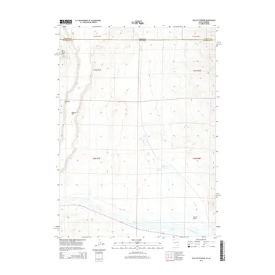 2015 Map of Bog Hot Springs, 2015 Print