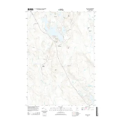 2014 Map of Bog Lake, 2014 Print