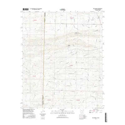 2017 Map of Bog Springs, 2017 Print