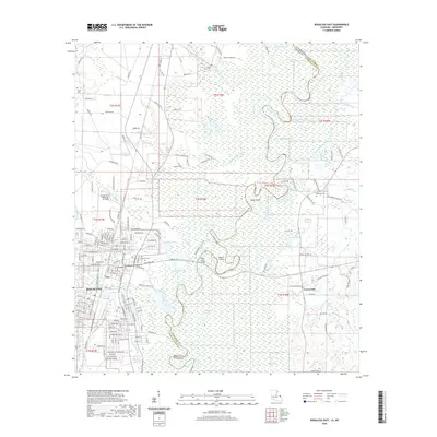 2020 Map of Bogalusa East, 2020 Print
