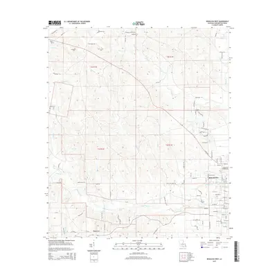 2015 Map of Bogalusa West, 2015 Print