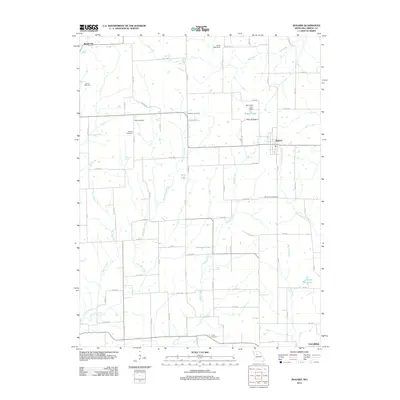 2012 Map of Bogard, 2012 Print