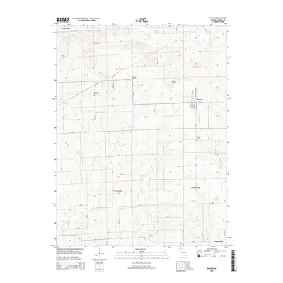 2015 Map of Bogard, 2015 Print
