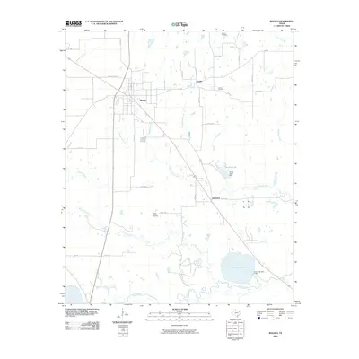 2010 Map of Bogata, 2010 Print
