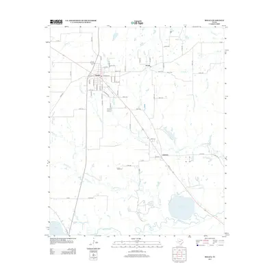 2013 Map of Bogata, 2013 Print