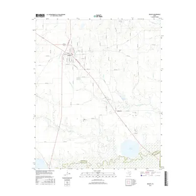 2016 Map of Bogata, 2016 Print