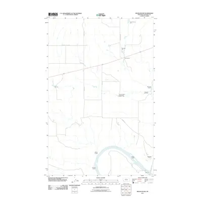 2011 Map of Boggs Island, 2011 Print