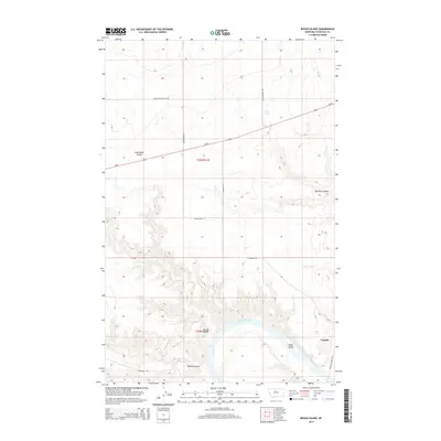 2014 Map of Boggs Island, 2014 Print