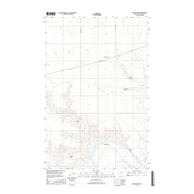 2017 Map of Boggs Island, 2017 Print