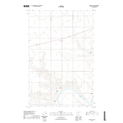 2020 Map of Boggs Island, 2020 Print