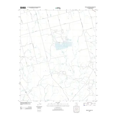 2012 Map of Boggy Creek, 2012 Print
