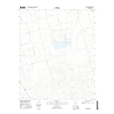2016 Map of Boggy Creek, 2016 Print