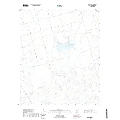 2019 Map of Boggy Creek, 2019 Print