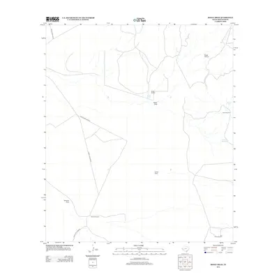 2012 Map of Boggy Draw, 2012 Print
