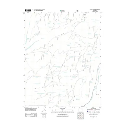 2011 Map of Boggy Draw, 2011 Print