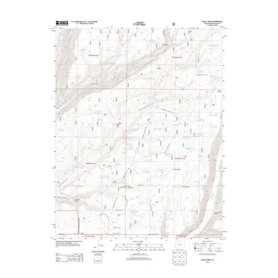 2013 Map of Boggy Draw, 2013 Print