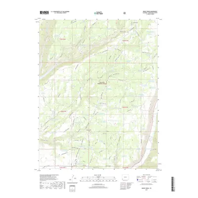 2019 Map of Boggy Draw, 2019 Print