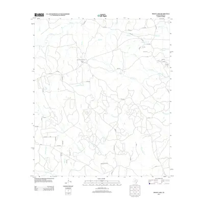 2013 Map of Boggy Lake, 2013 Print