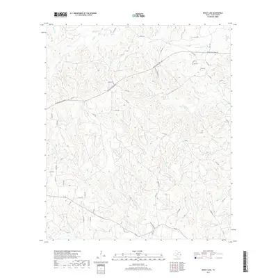 2019 Map of Boggy Lake, 2019 Print
