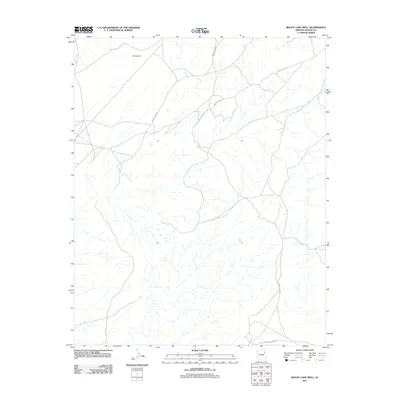 2011 Map of Boggy Lake Well, 2011 Print