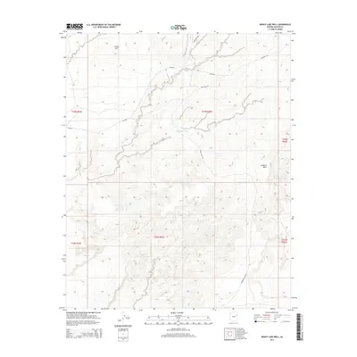 2014 Map of Boggy Lake Well, 2014 Print