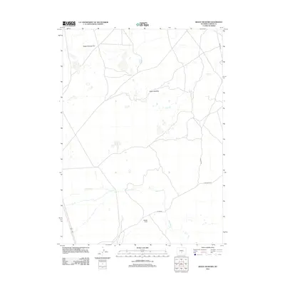 2012 Map of Boggy Meadows, 2012 Print
