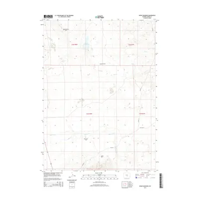 2015 Map of Boggy Meadows, 2015 Print