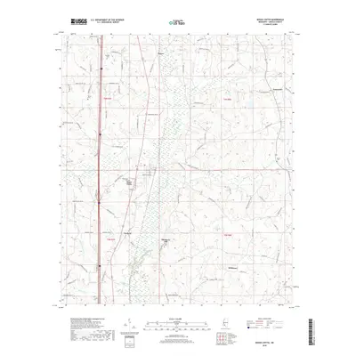 2018 Map of Bogue Chitto, 2018 Print