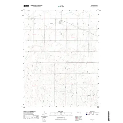 2018 Map of Bogue, 2018 Print