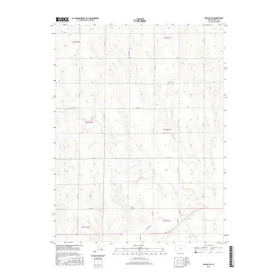 2015 Map of Bogue NW, 2015 Print