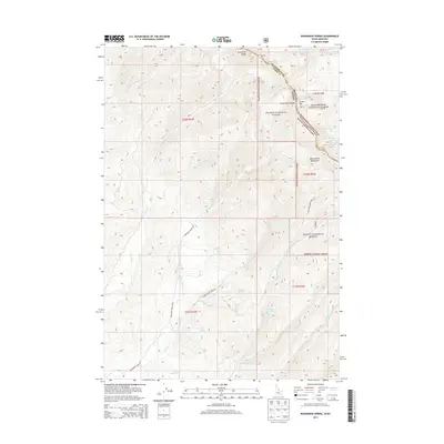 2013 Map of Bohannon Spring, 2013 Print