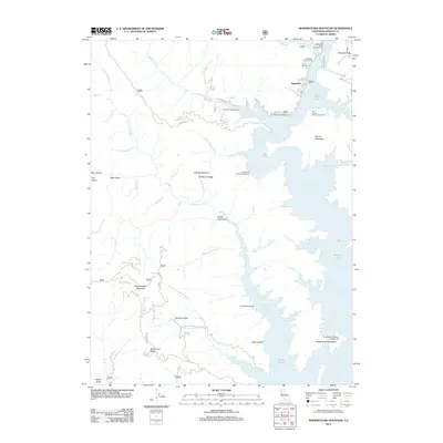 2012 Map of Bohemotash Mountain, 2012 Print