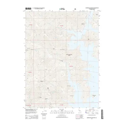 2015 Map of Bohemotash Mountain, 2015 Print