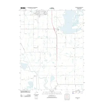 2012 Map of Boicourt, 2012 Print