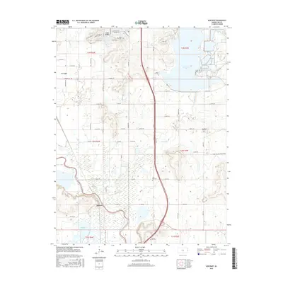 2015 Map of Boicourt, 2015 Print