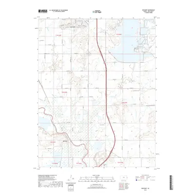 2018 Map of Boicourt, 2018 Print
