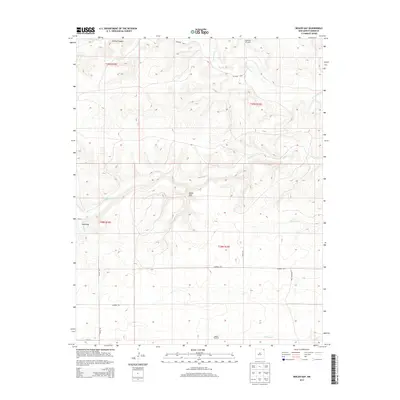 2013 Map of Boiler Gap, 2013 Print