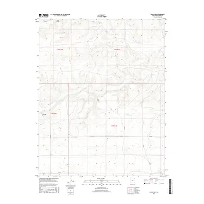 2017 Map of Boiler Gap, 2017 Print