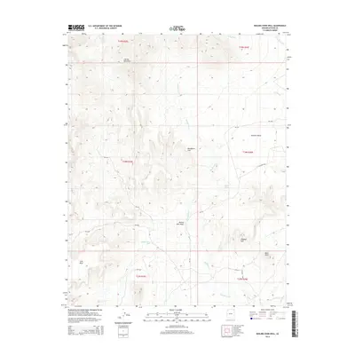 2014 Map of Boiling Over Well, 2014 Print