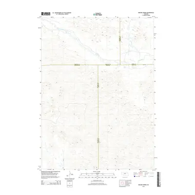 2014 Map of Boiling Spring, 2014 Print