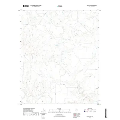 2019 Map of Boiling Spring, 2019 Print