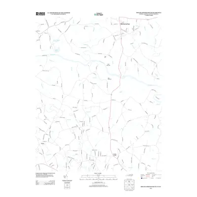2013 Map of Boiling Springs South, 2013 Print