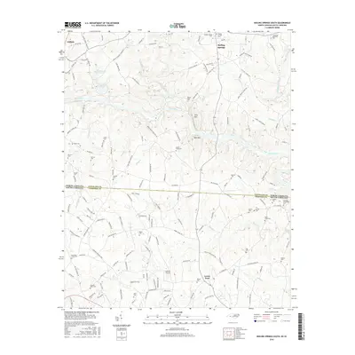2016 Map of Boiling Springs South, 2016 Print