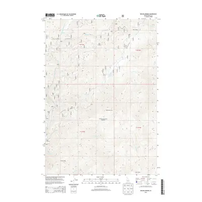 2013 Map of Boiling Springs, 2013 Print