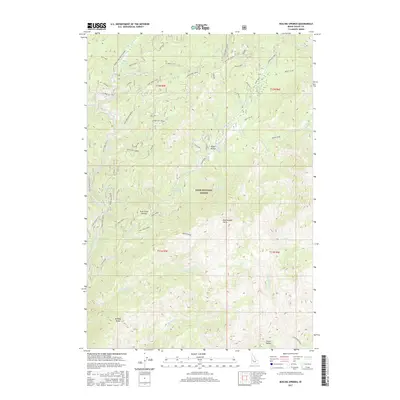 2017 Map of Boiling Springs, 2017 Print